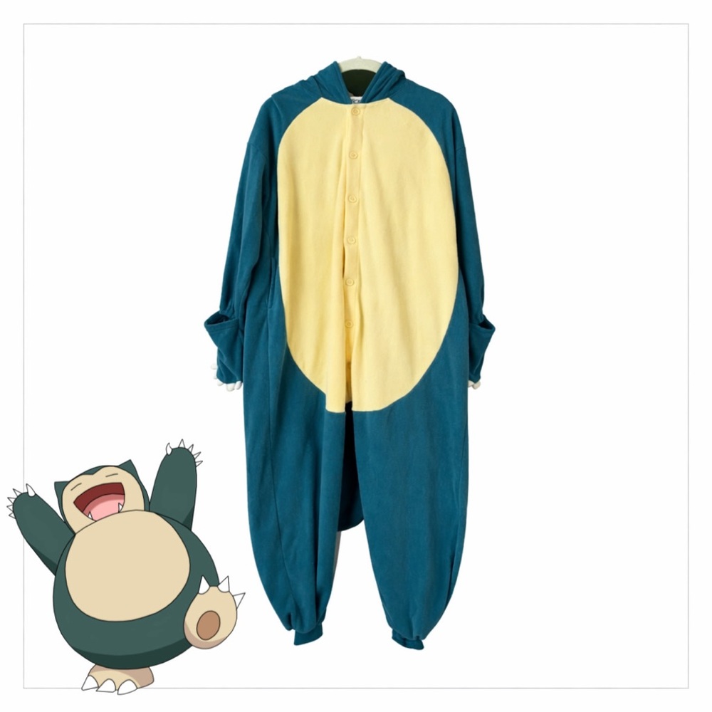 Pokemon Snorlax Onsie Cosplay Kigurumi Costume